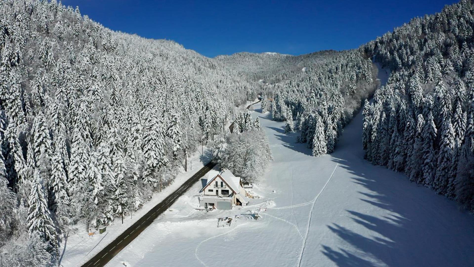 Gite La Resilience, Sur La Piste De Ski D'Autrans Villa Szoba fotó